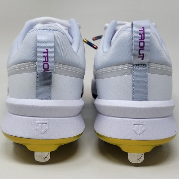 Nike Force Zoom Trout 9 Pro Metal Men's Size 7 Baseball Cleats FB2907-106 New - Picture 5 of 10